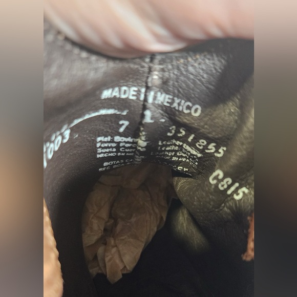 Independent Boot Company Brown Leather Women’s Boots Size 7 351855 - Picture 5 of 5